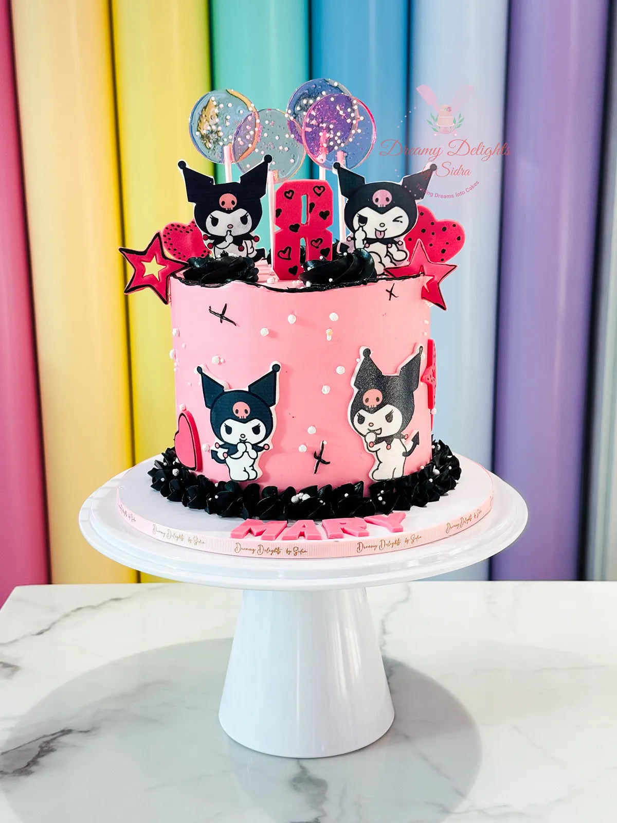 Kuromi Cake