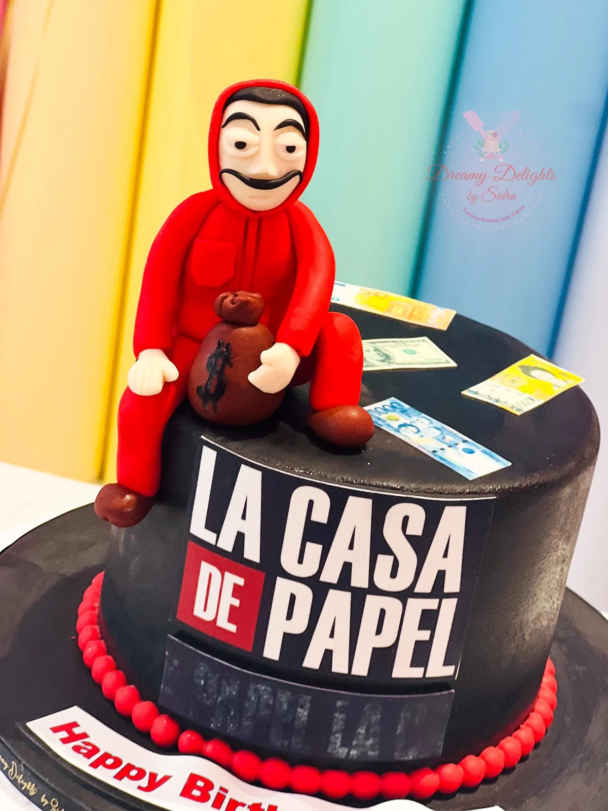 Money Heist Cake