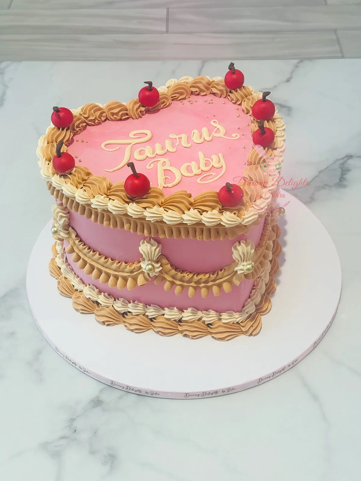 Taurus Vintage Cake