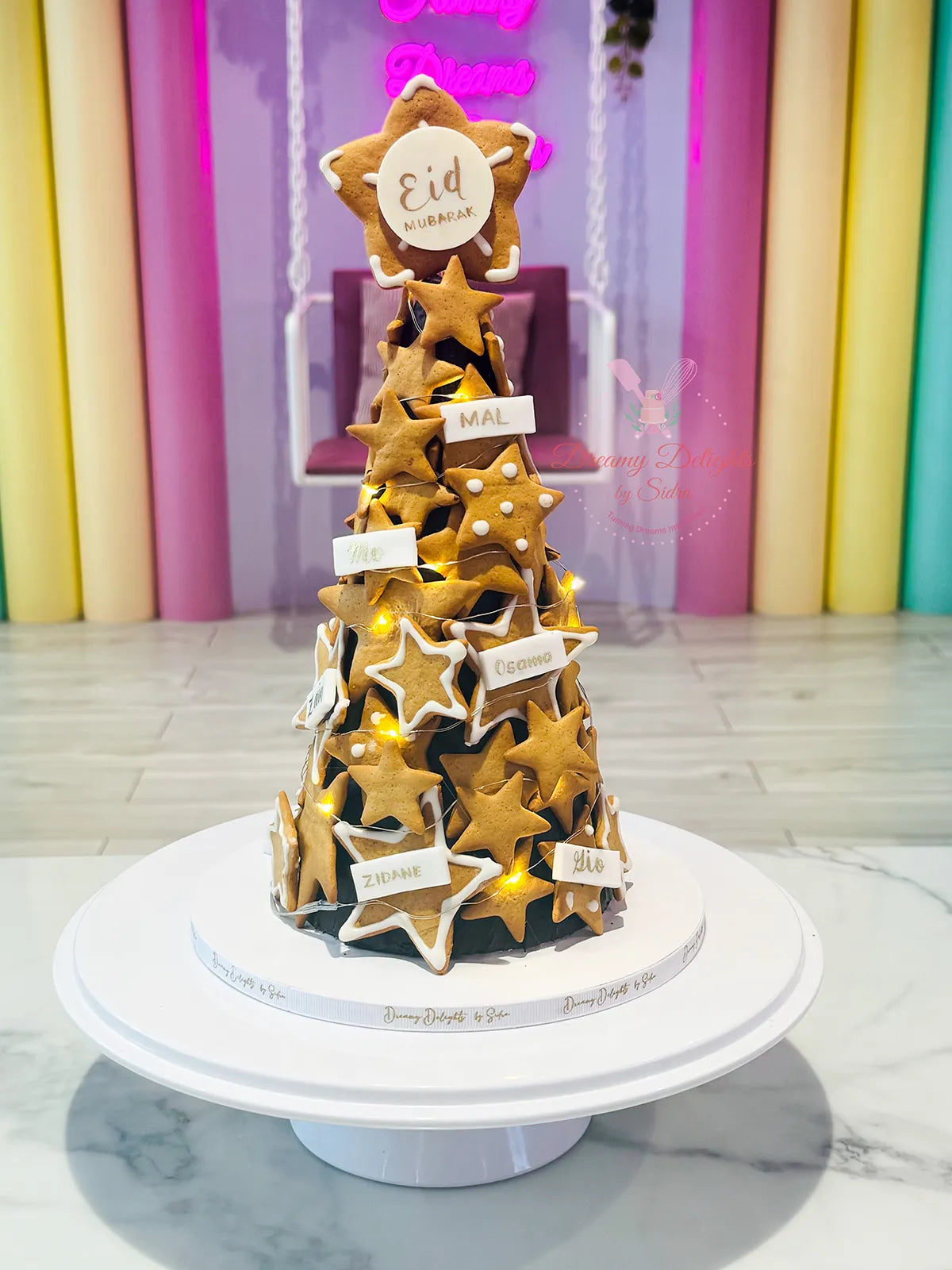 Eid Ginger Bread Cookie Tower