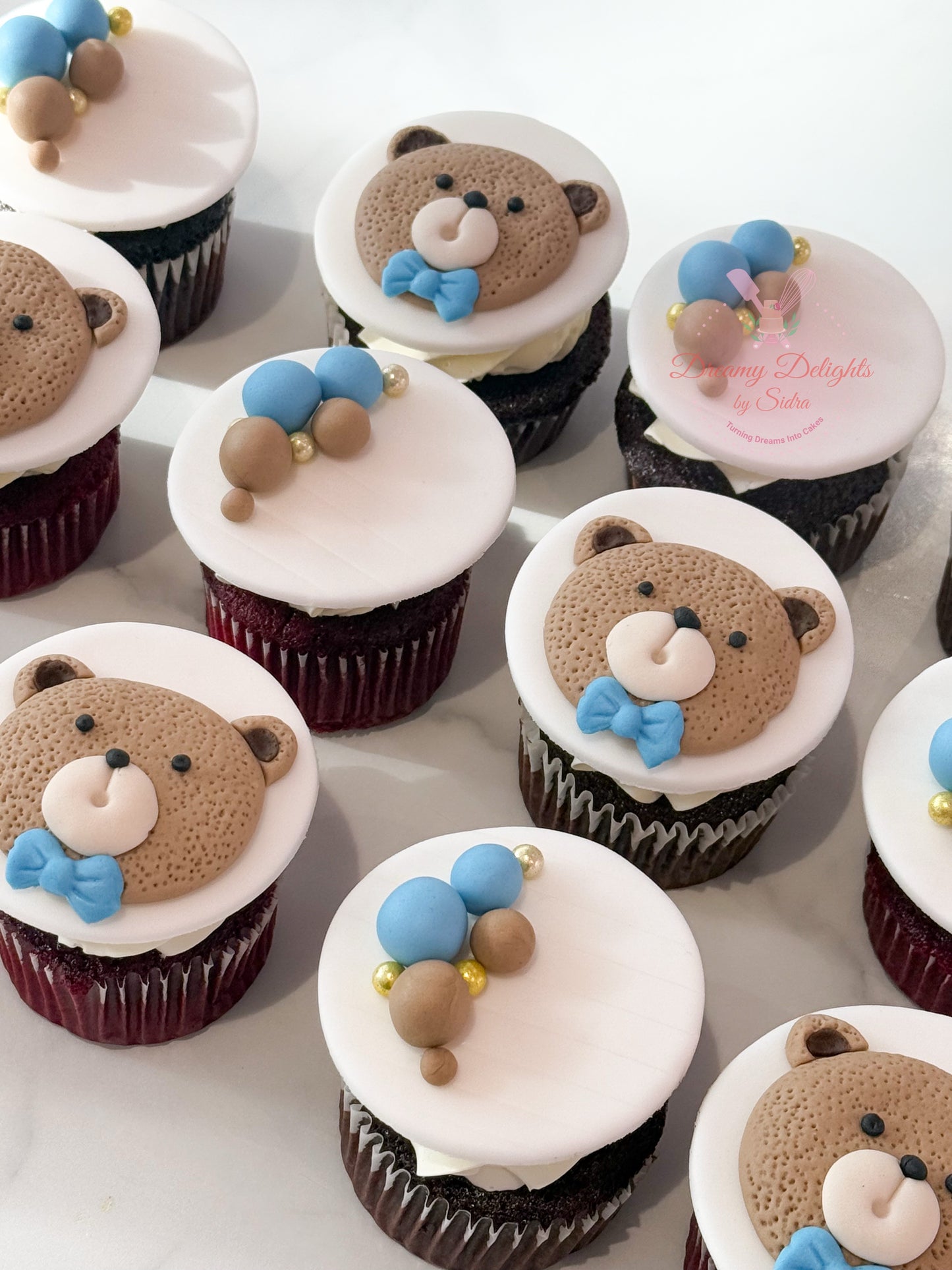Teddy Cupcakes