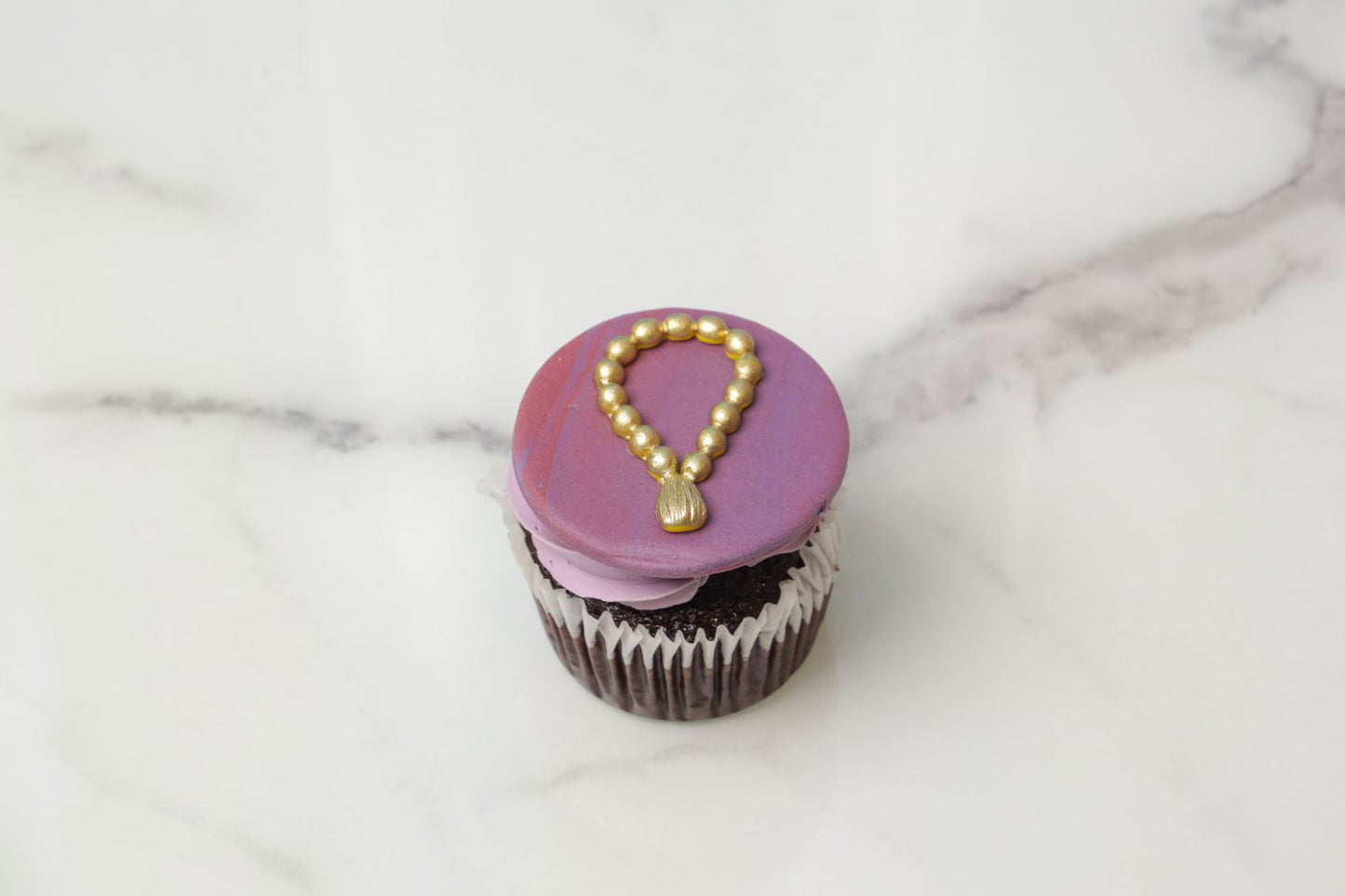 Ramadan Lilac Cupcakes