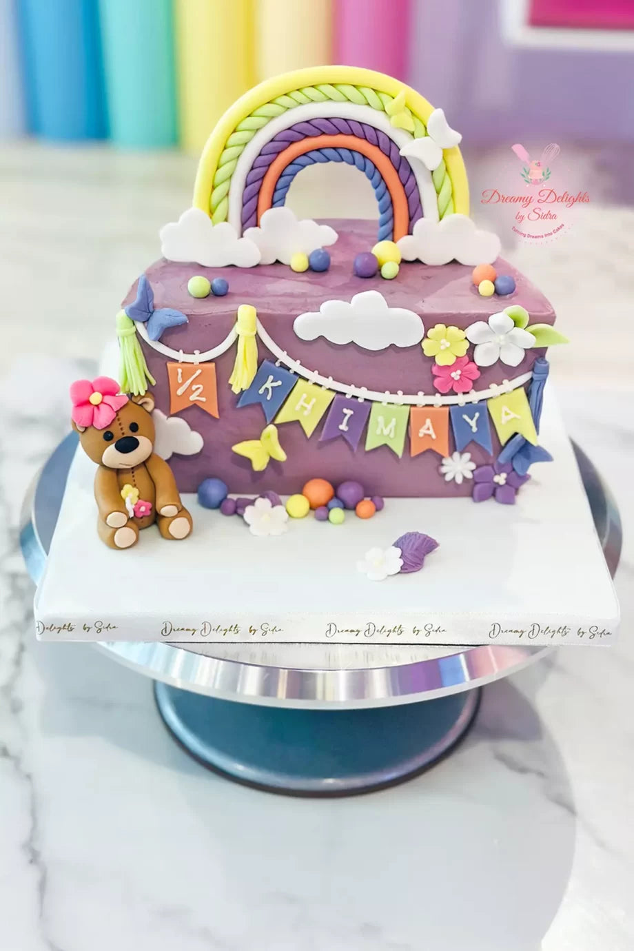 Half Birthday Cake