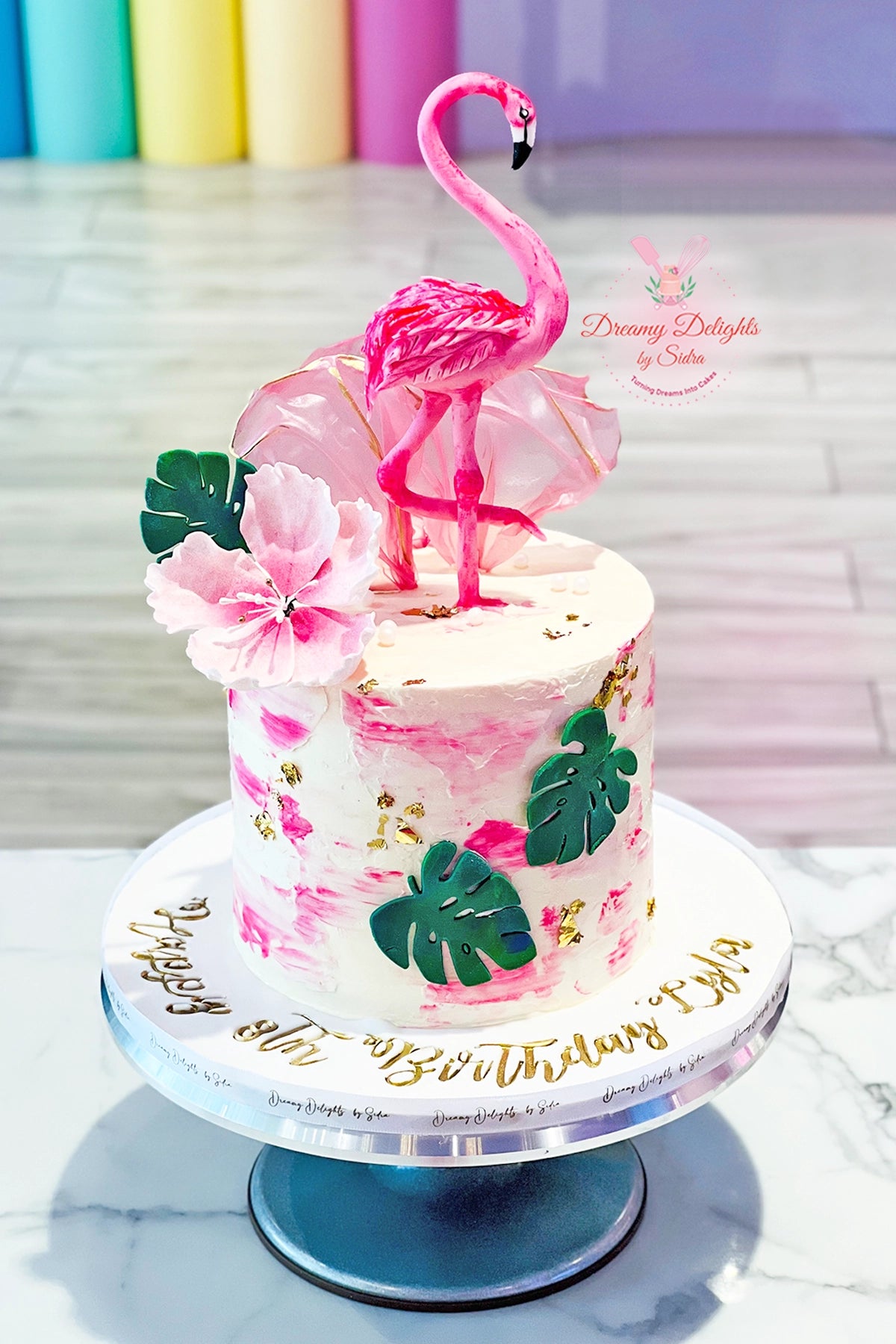 Flamingo Cake