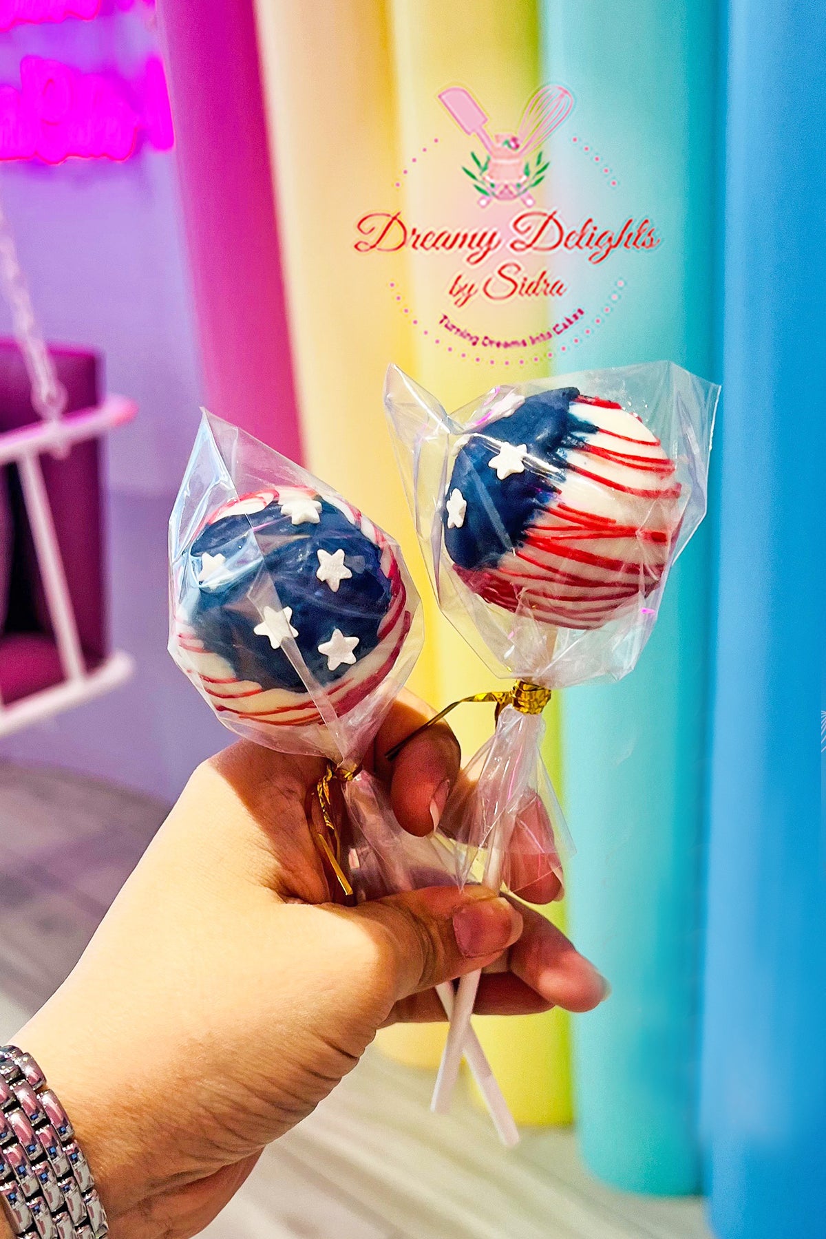 Delightful 4th of July Cakepops for Festive Gatherings