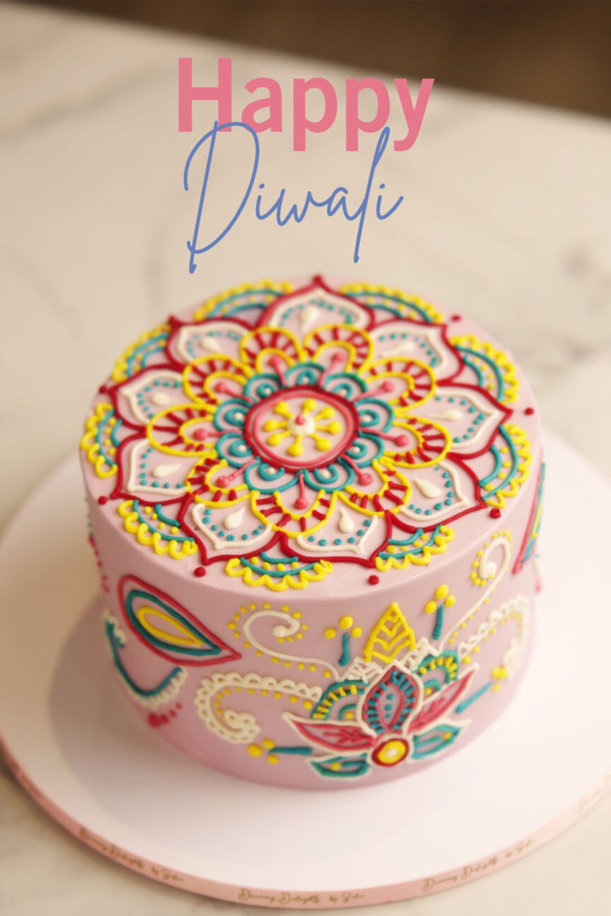 Rangoli Cake
