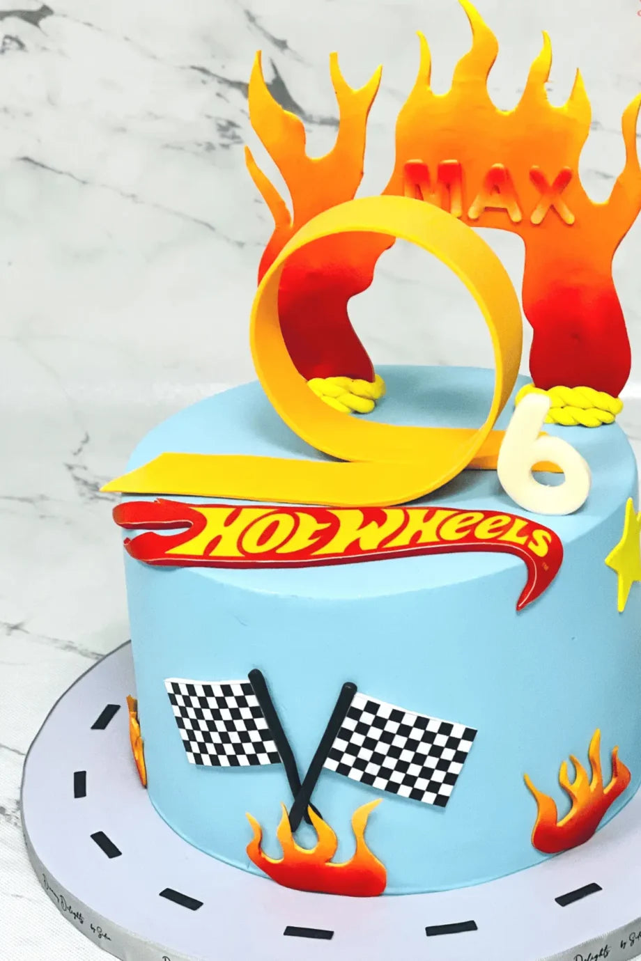 Hot Wheels Cake