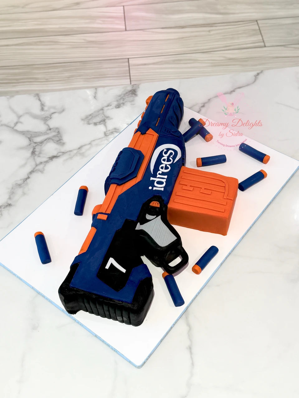 Nerf Gun Cake