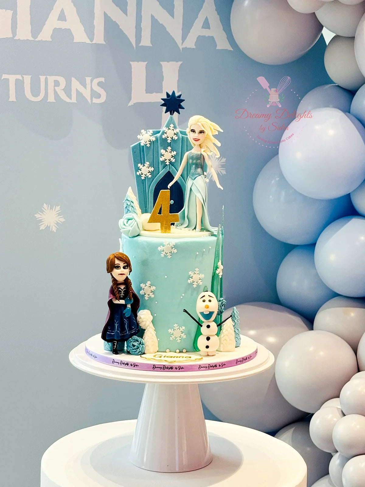 Elsa Frozen Cake 2