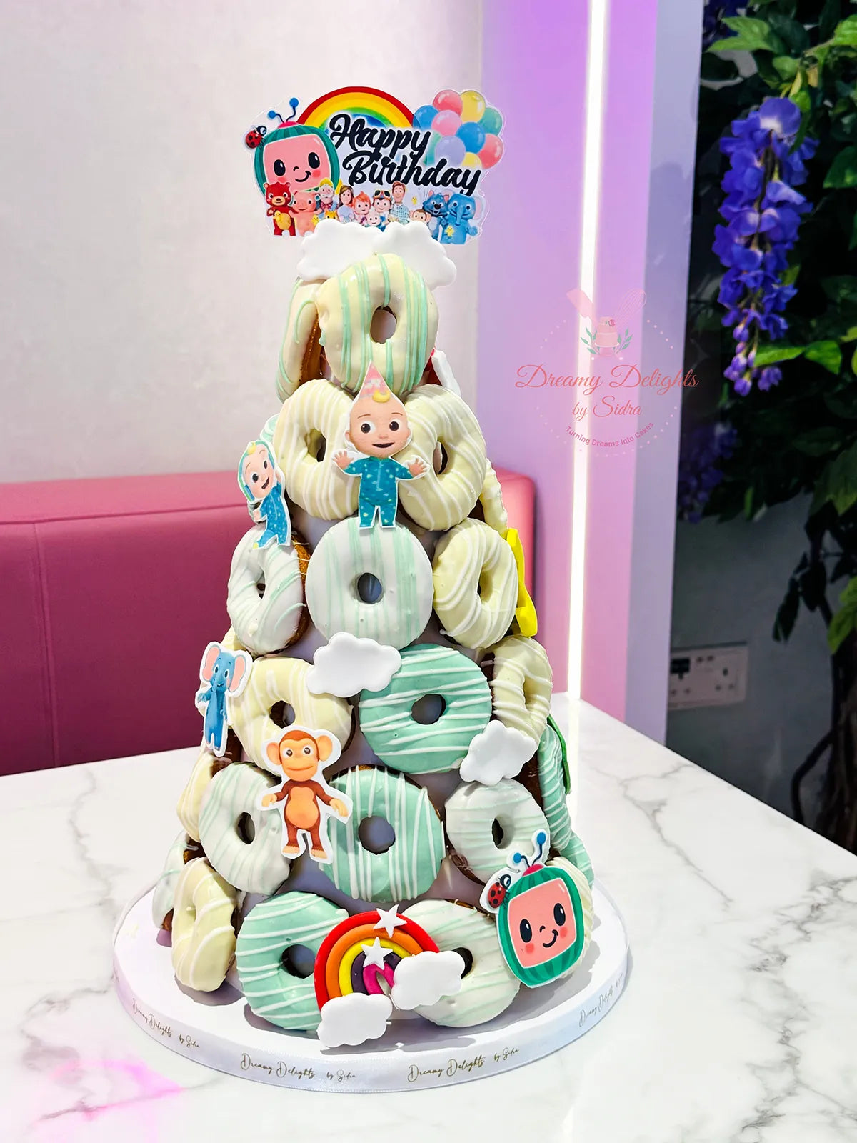 Cocomelon Donut Tower