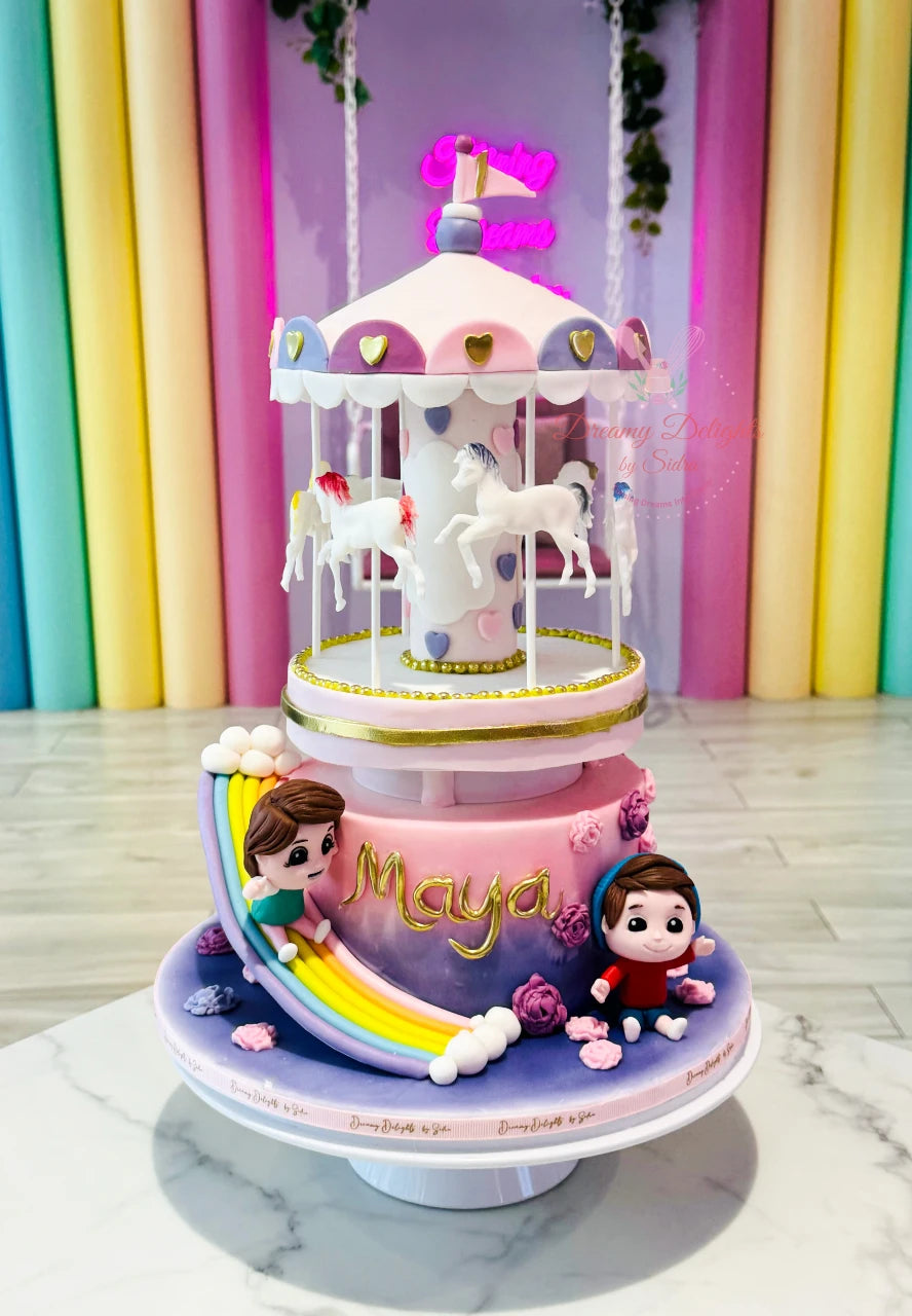 Carrousal Cake