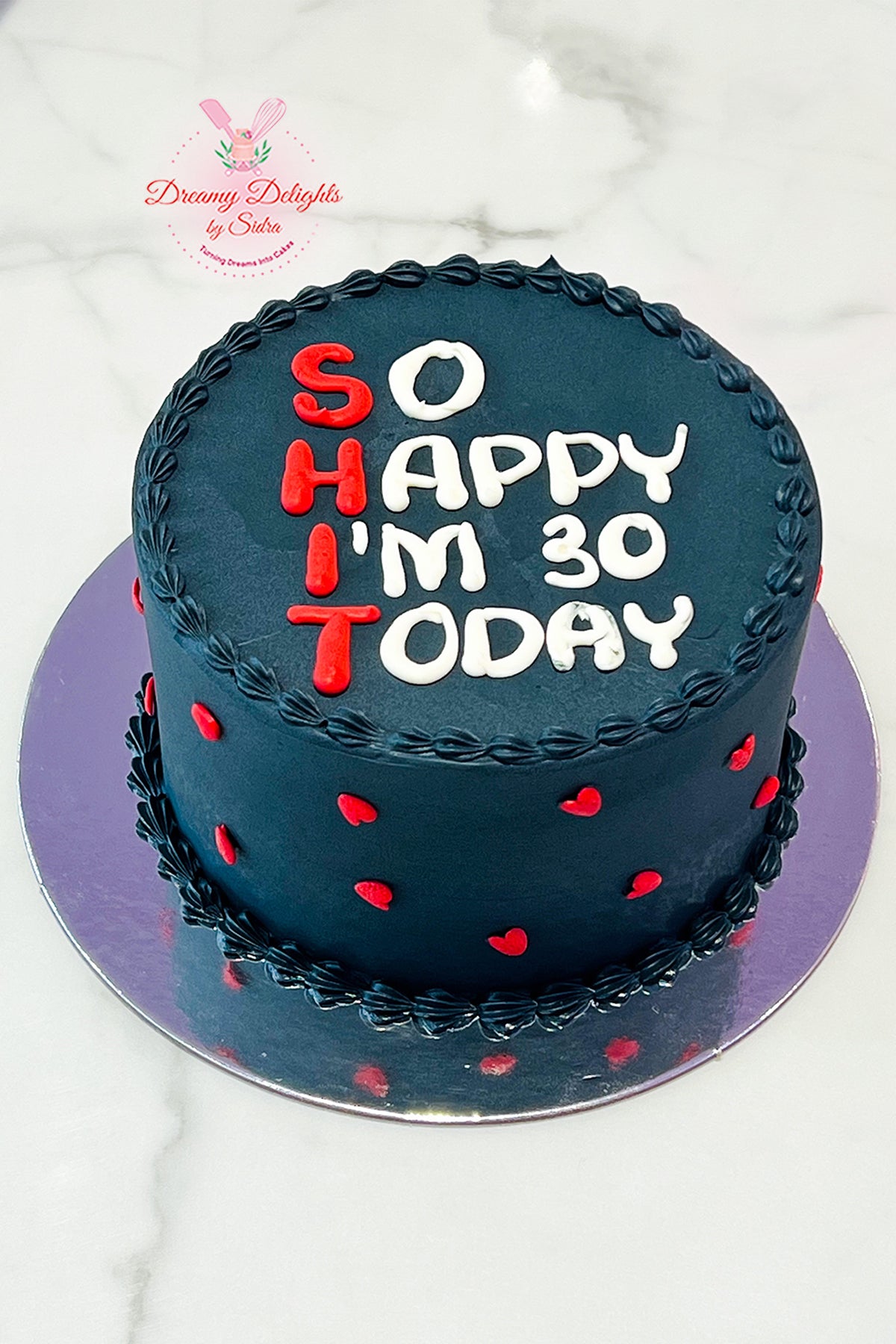 30th Birthday Bento cake