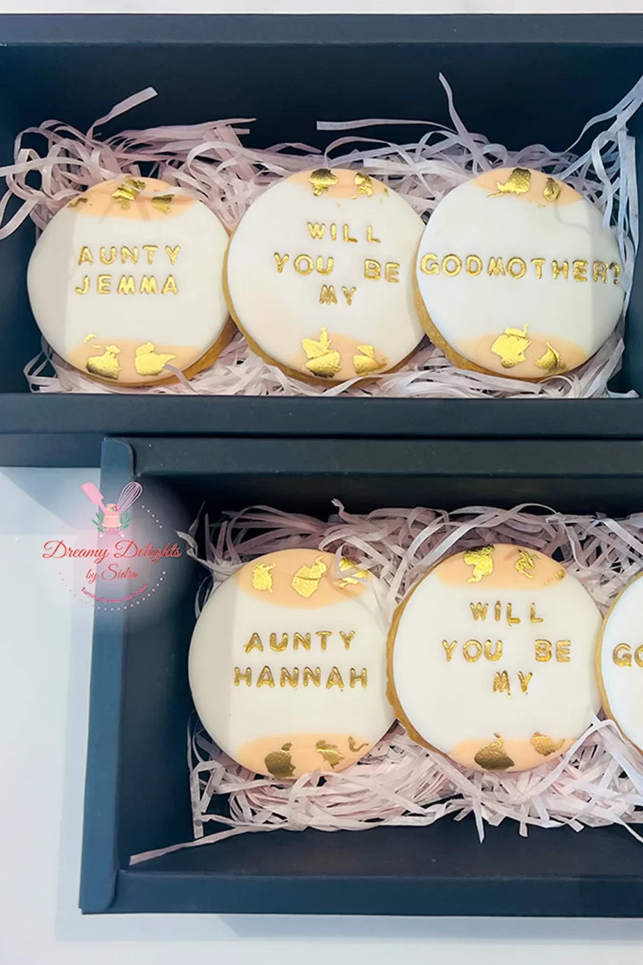 Heartfelt Godmother Cookies for Special Moments