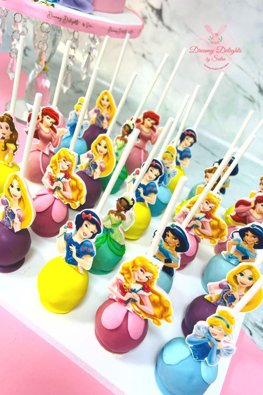 Princess Cake Pops: Royal-Themed Sweet Delights