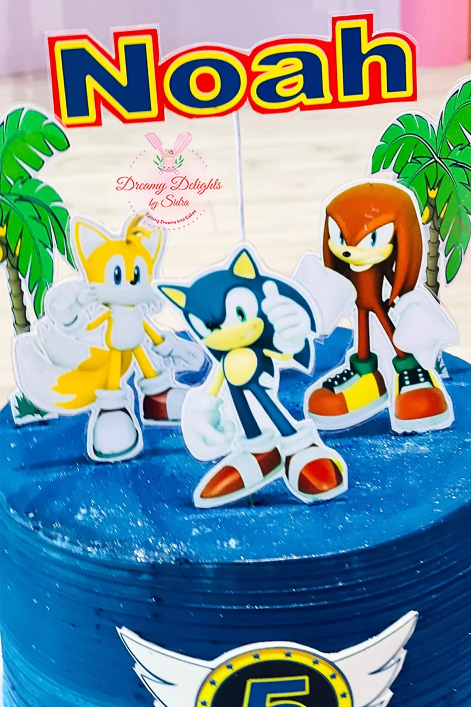 Sonic and Friends Cake 2