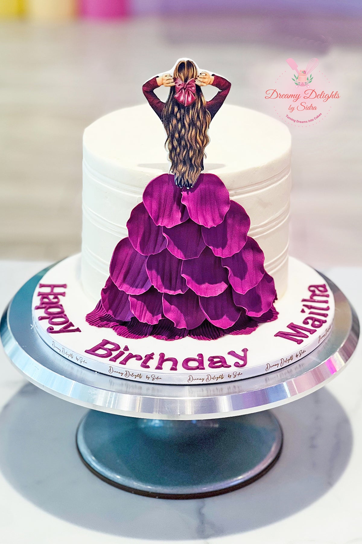 lady dress cake Lady Dress Cake DreamyDelightsBySidra