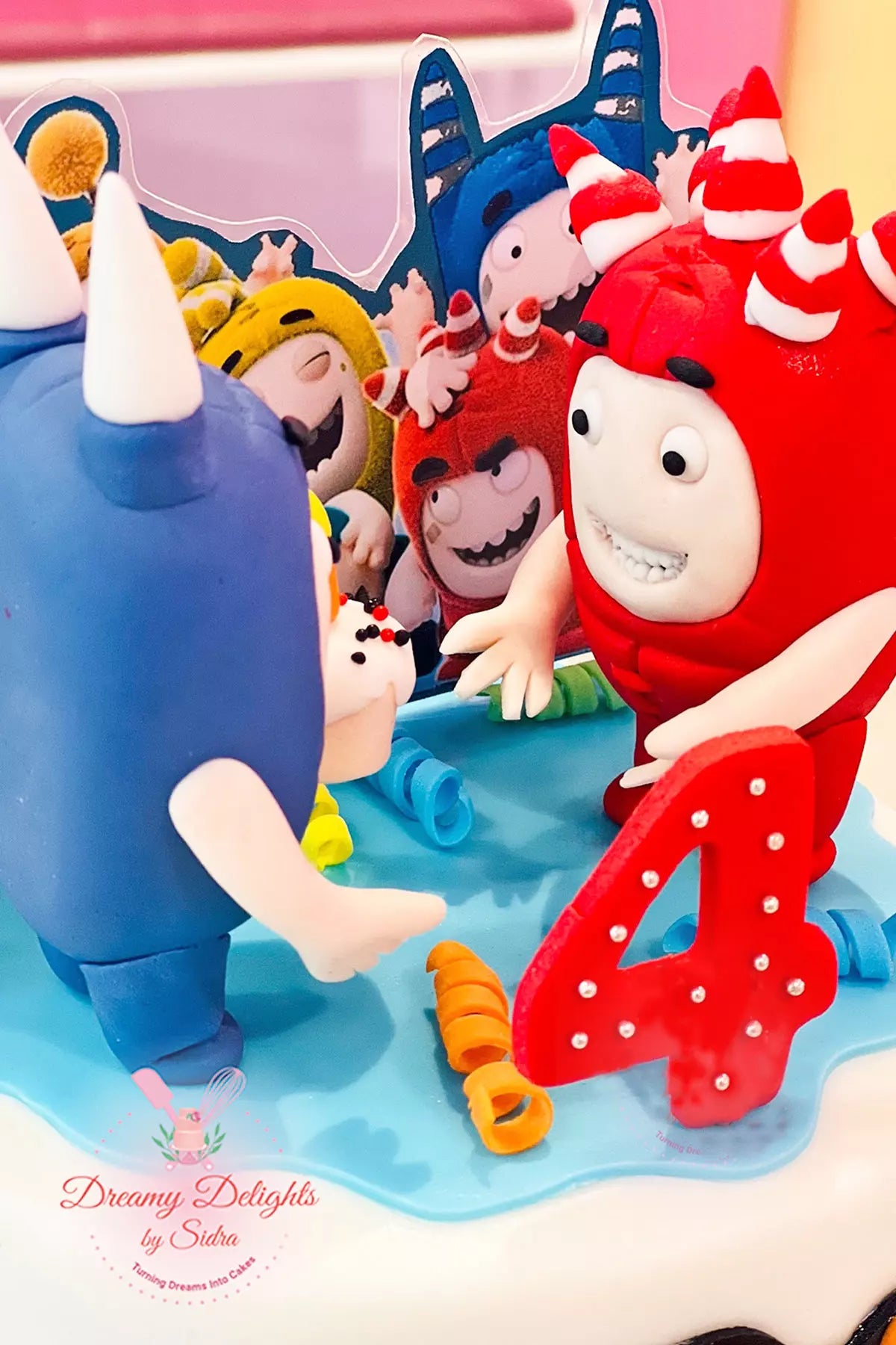 Oddbods Cake