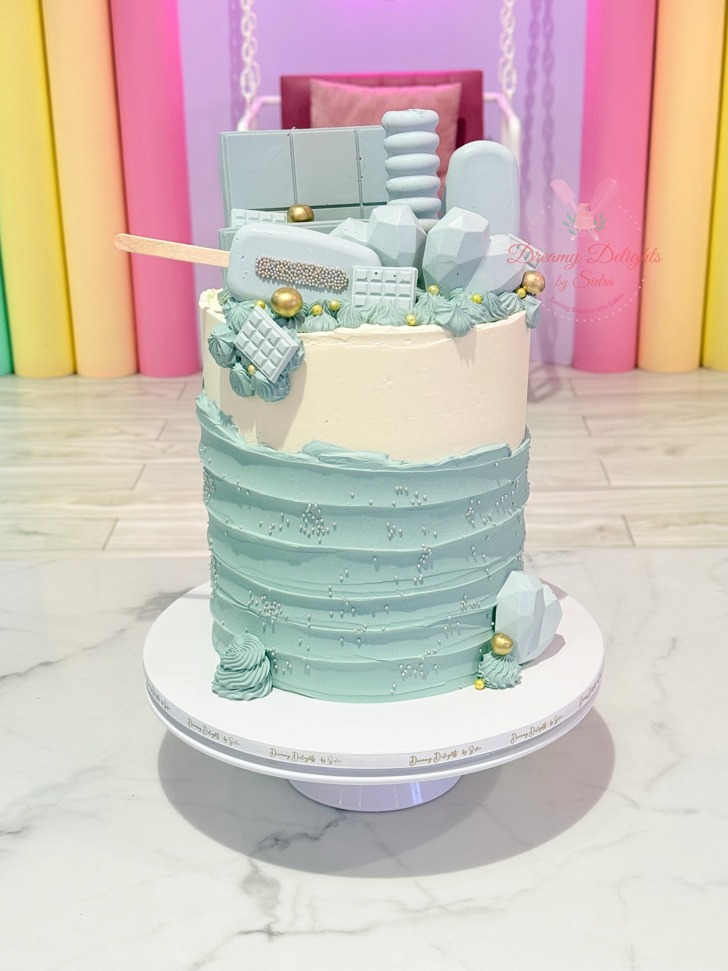 Chocolate Popsicles Cake