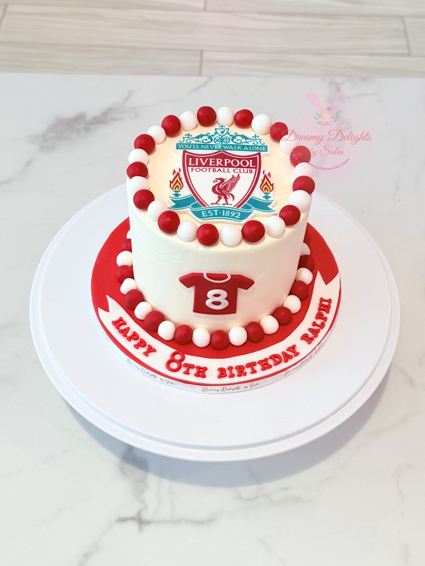 Liverpool Football Cake