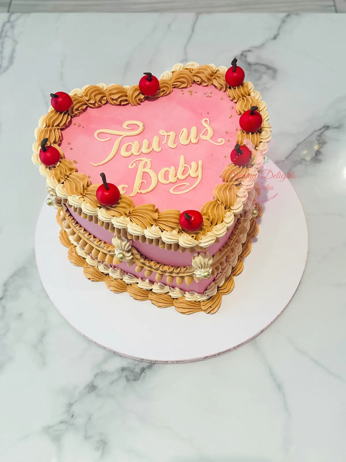 Taurus Vintage Cake