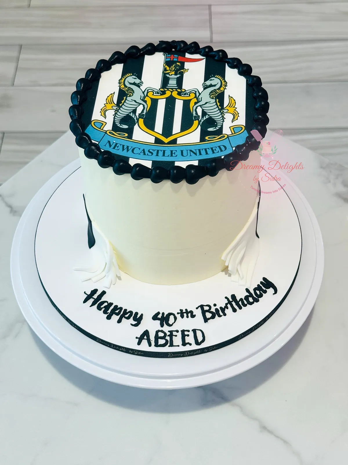 Newcastle United Cake