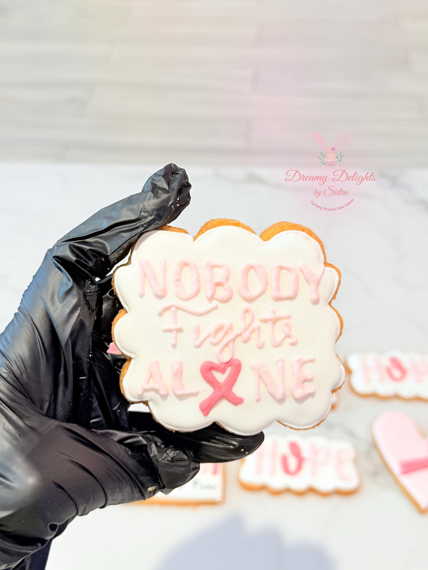 Breast Cancer Awareness Cookies