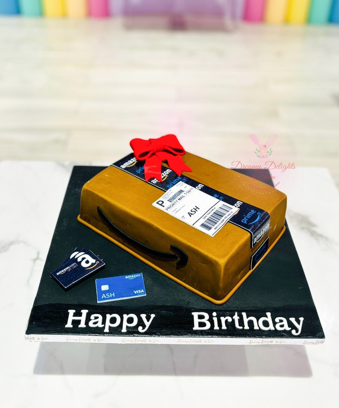 Amazon Package Cake