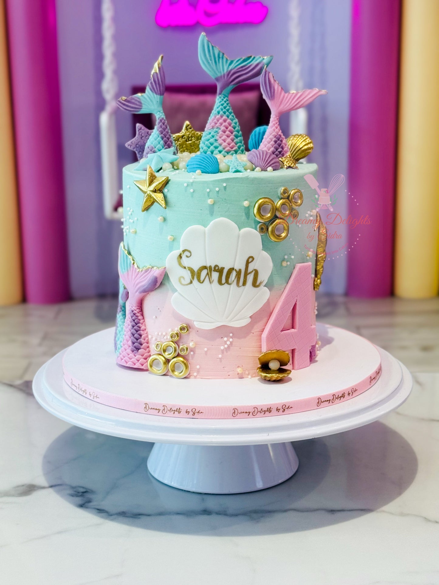 Mermaid Cake – A Magical Underwater Delight