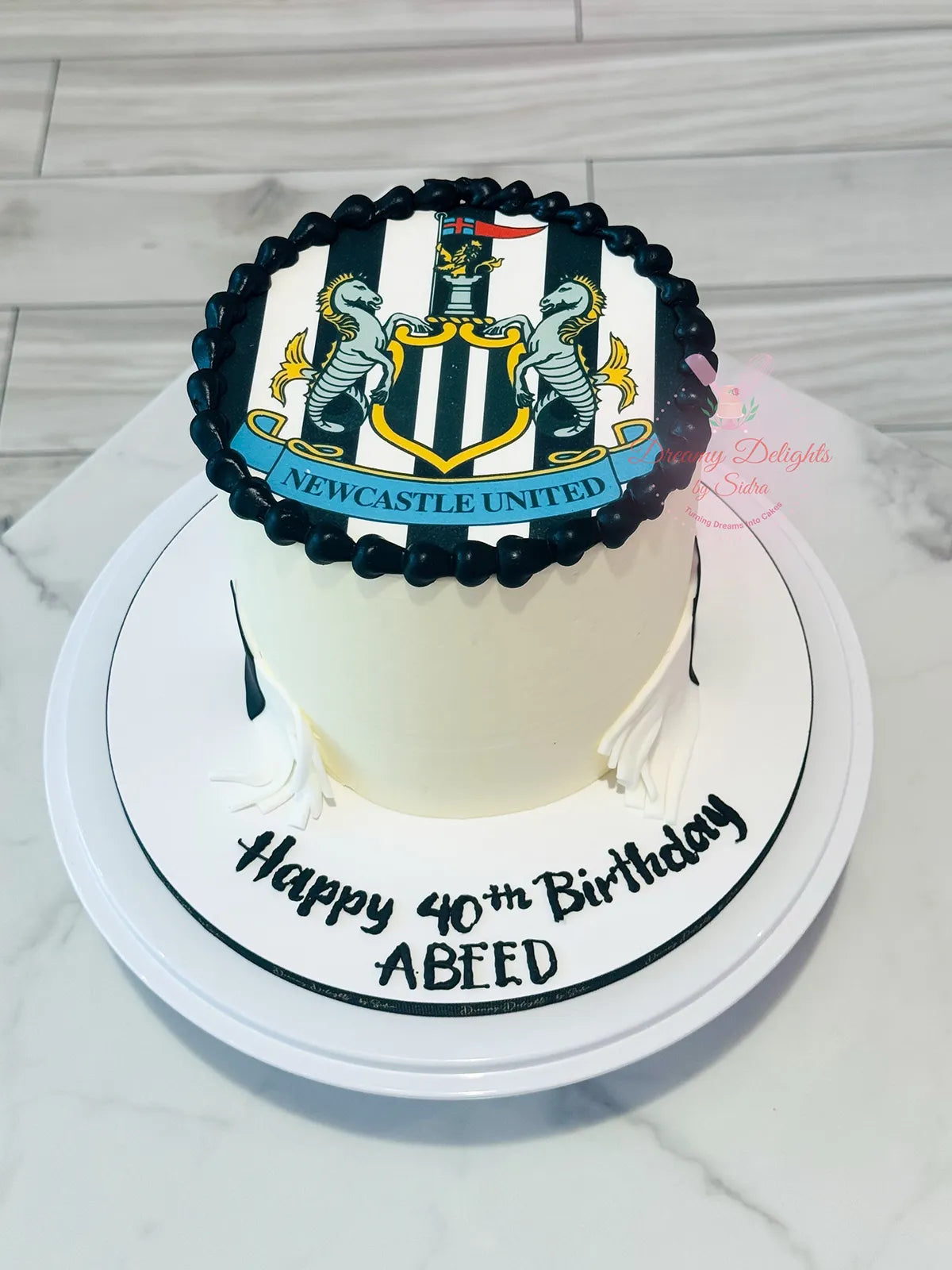 Newcastle United Cake