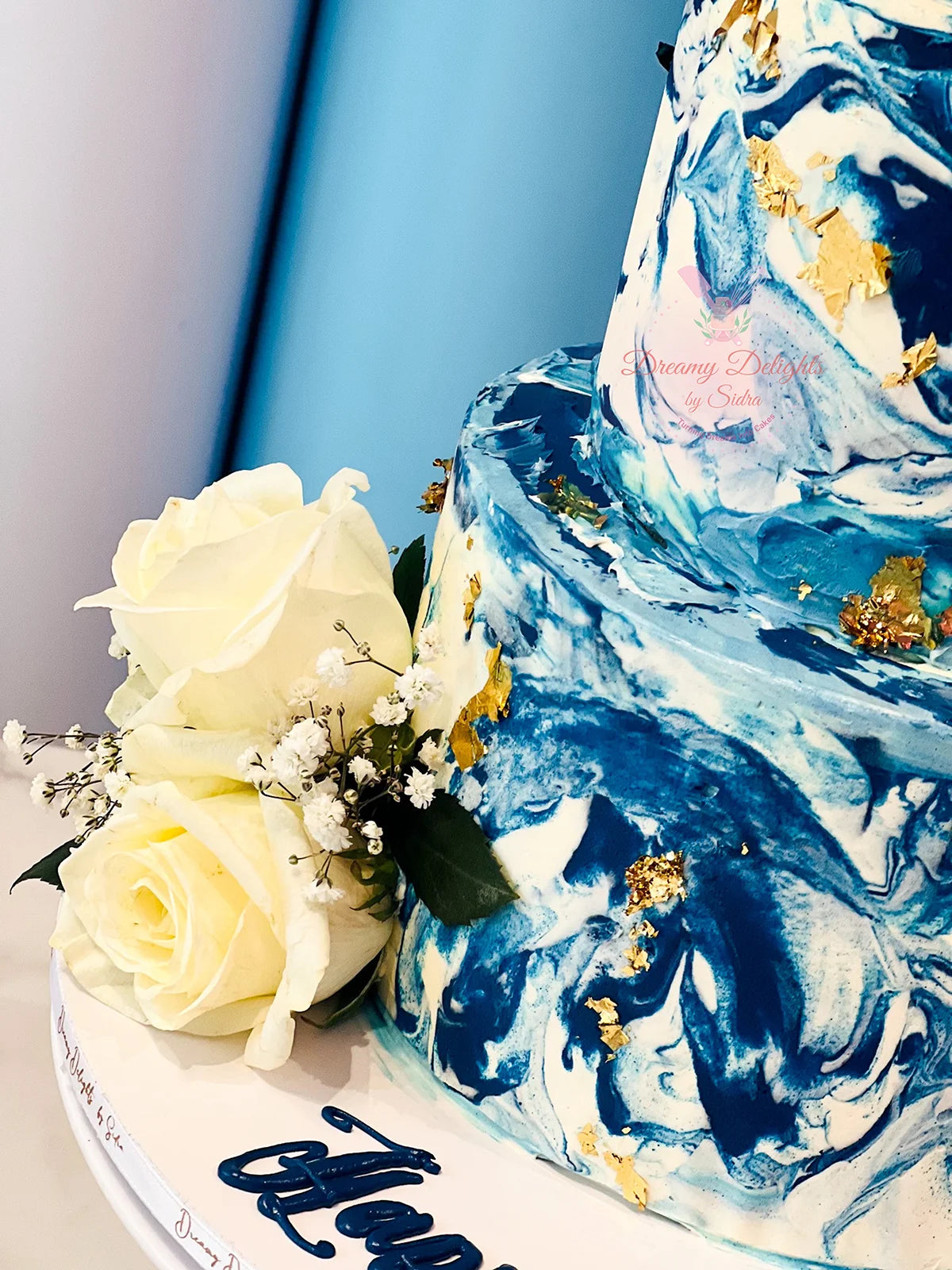 Blue Marble Cake
