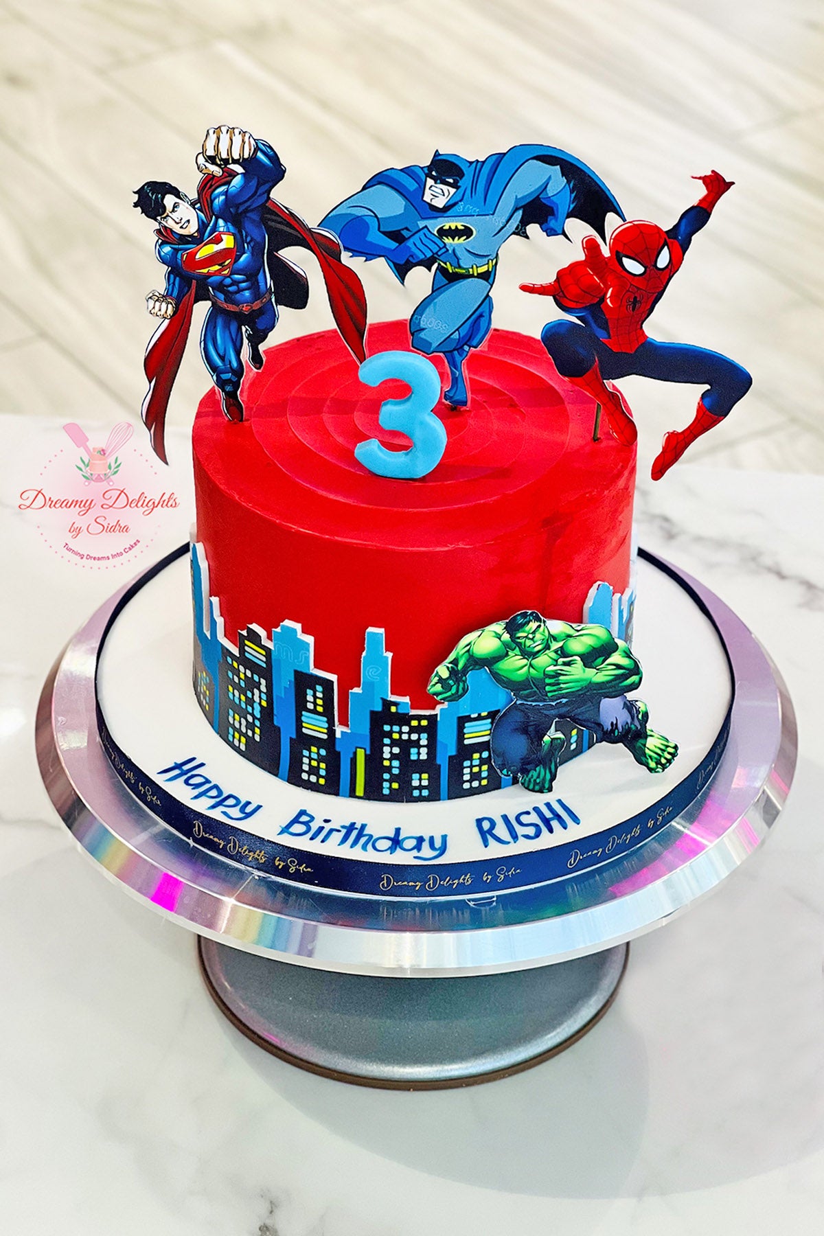 Super Hero Cake 5