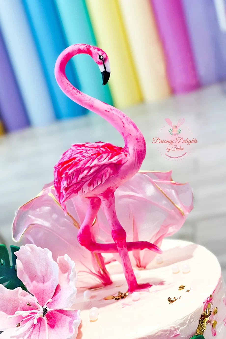 Flamingo Cake
