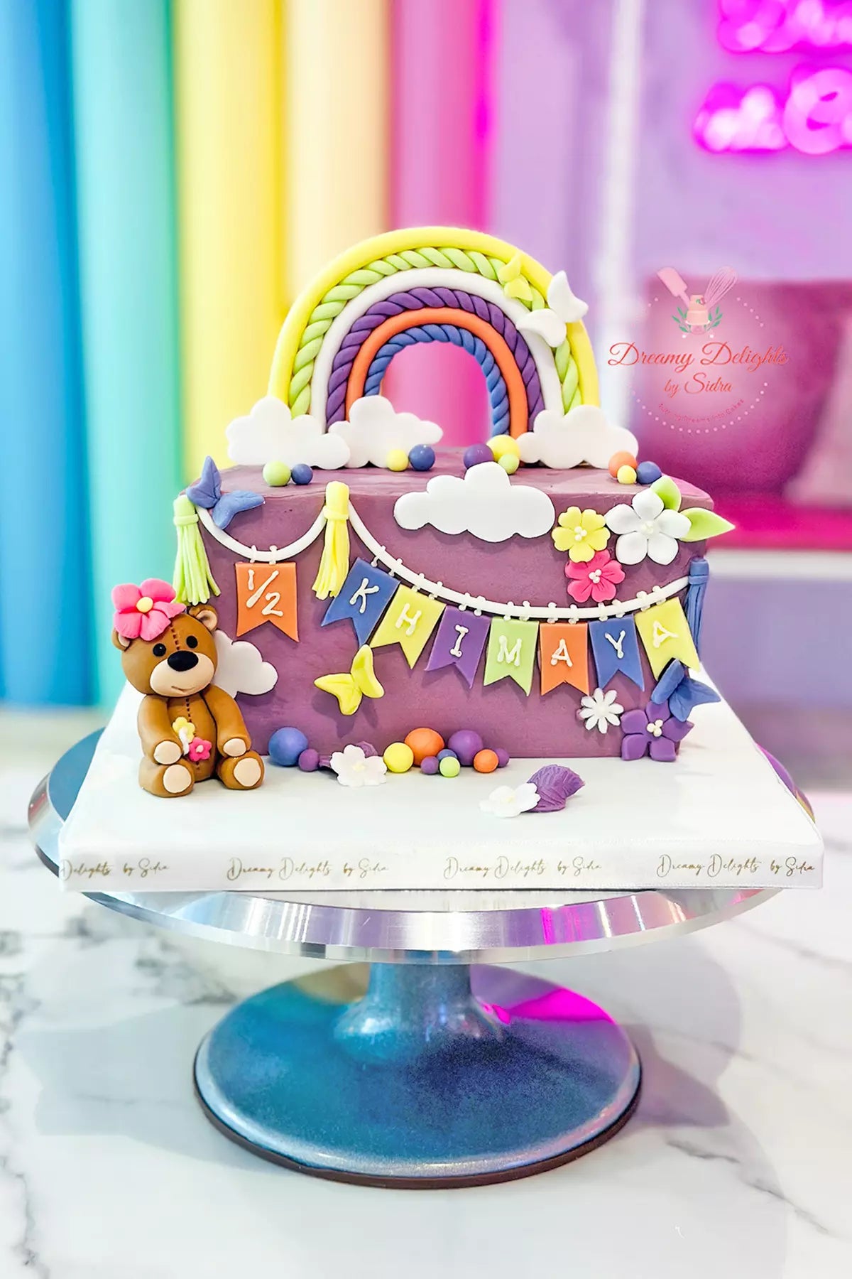 Half Birthday Cake
