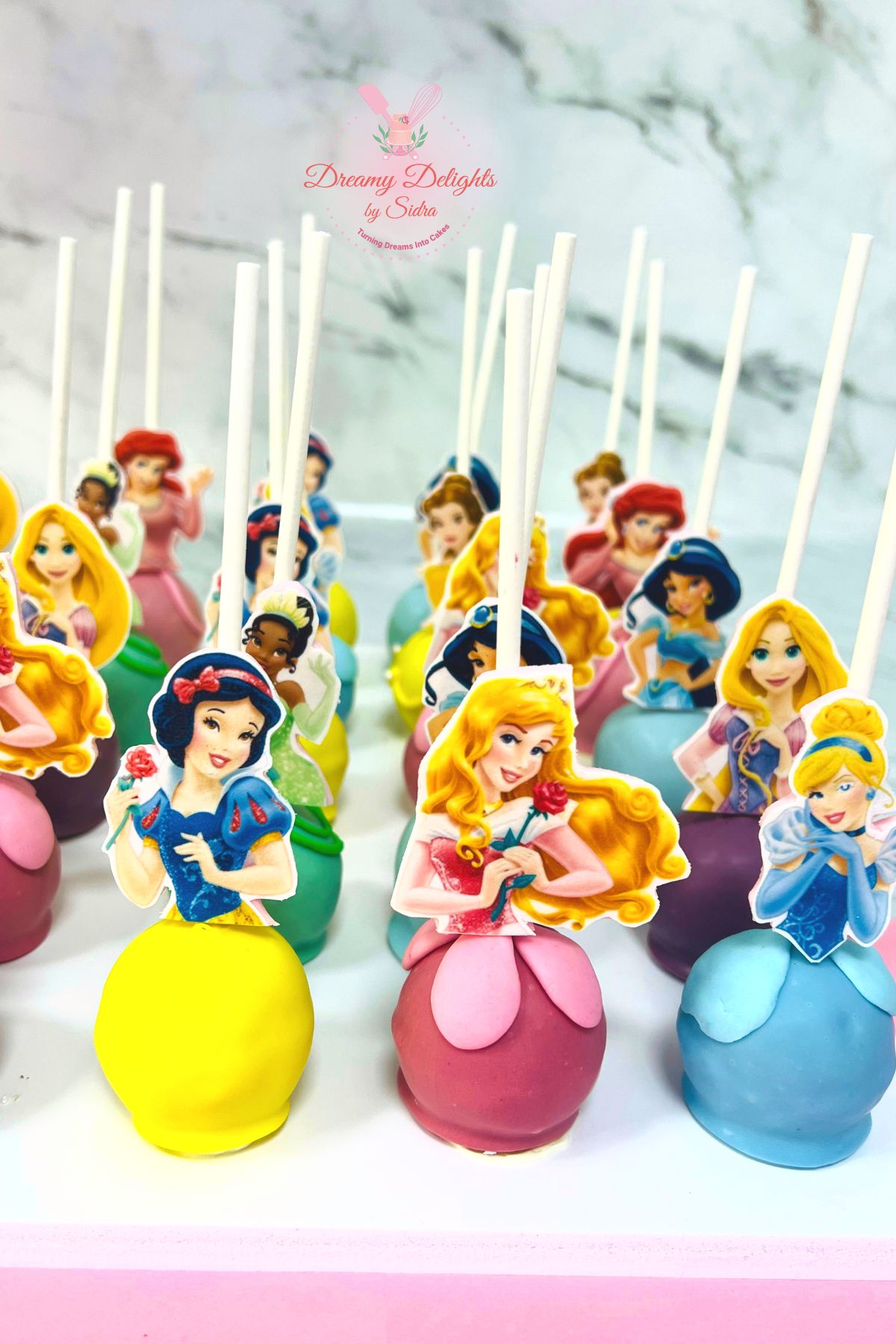 Princess Cake Pops: Royal-Themed Sweet Delights