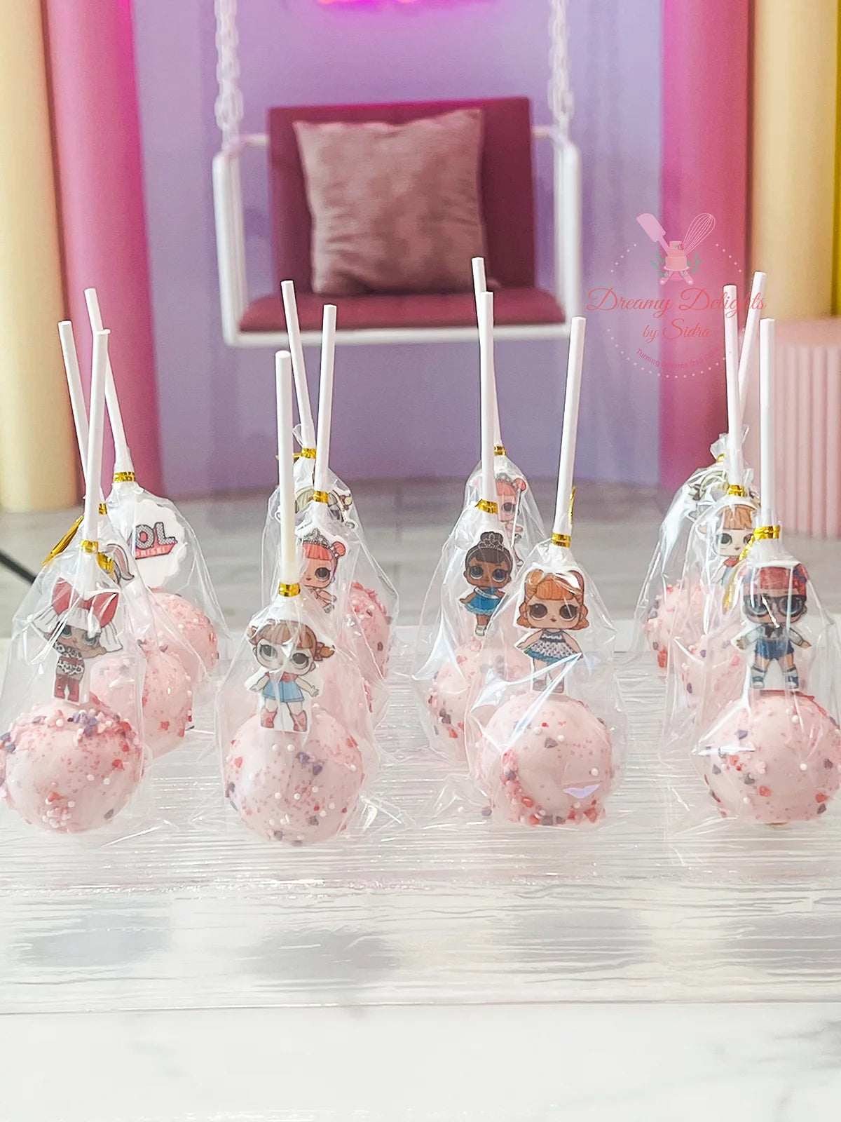 Lol Doll Cake Pops