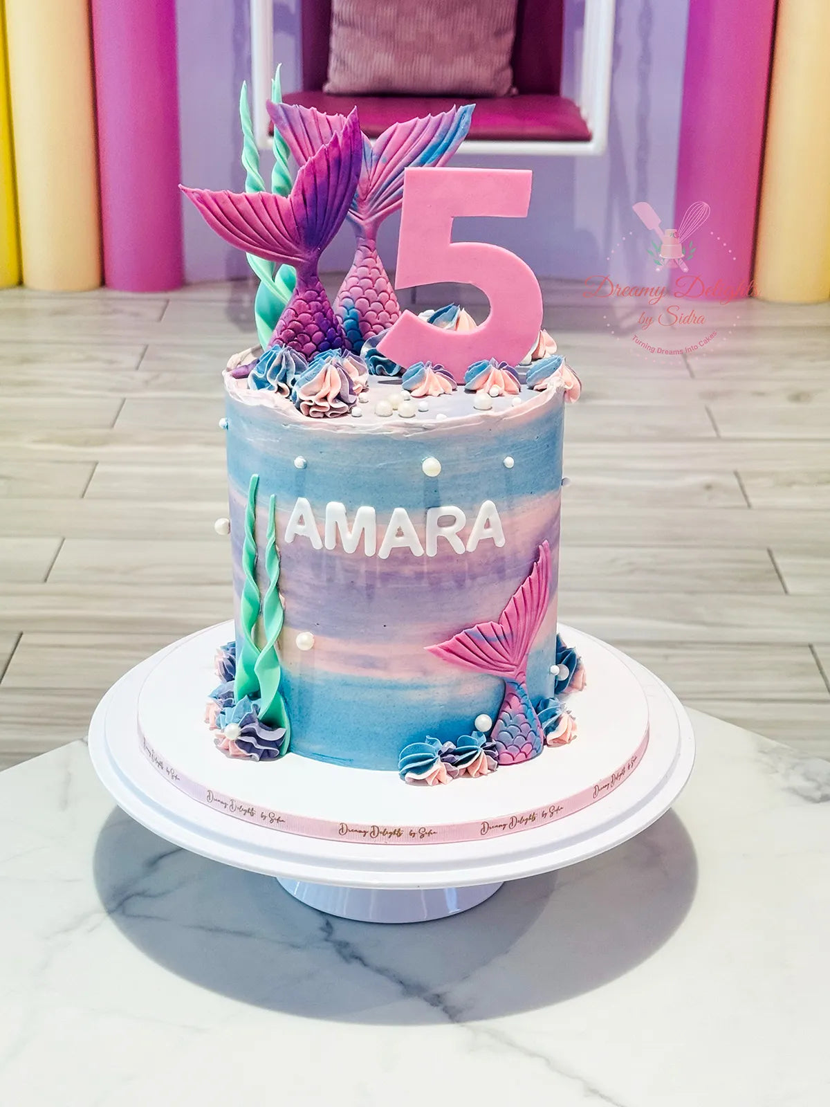 Mermaid Tail Cake 15