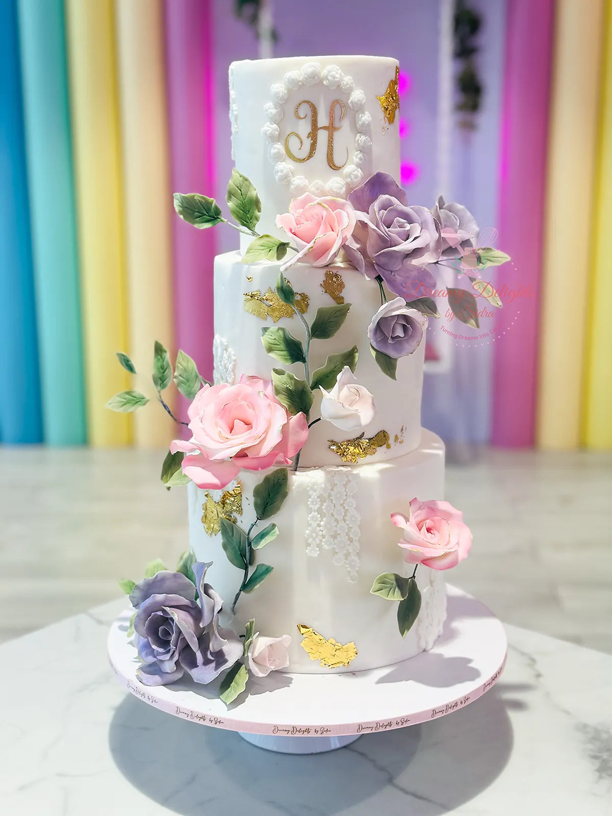 Sugars Flower Cake