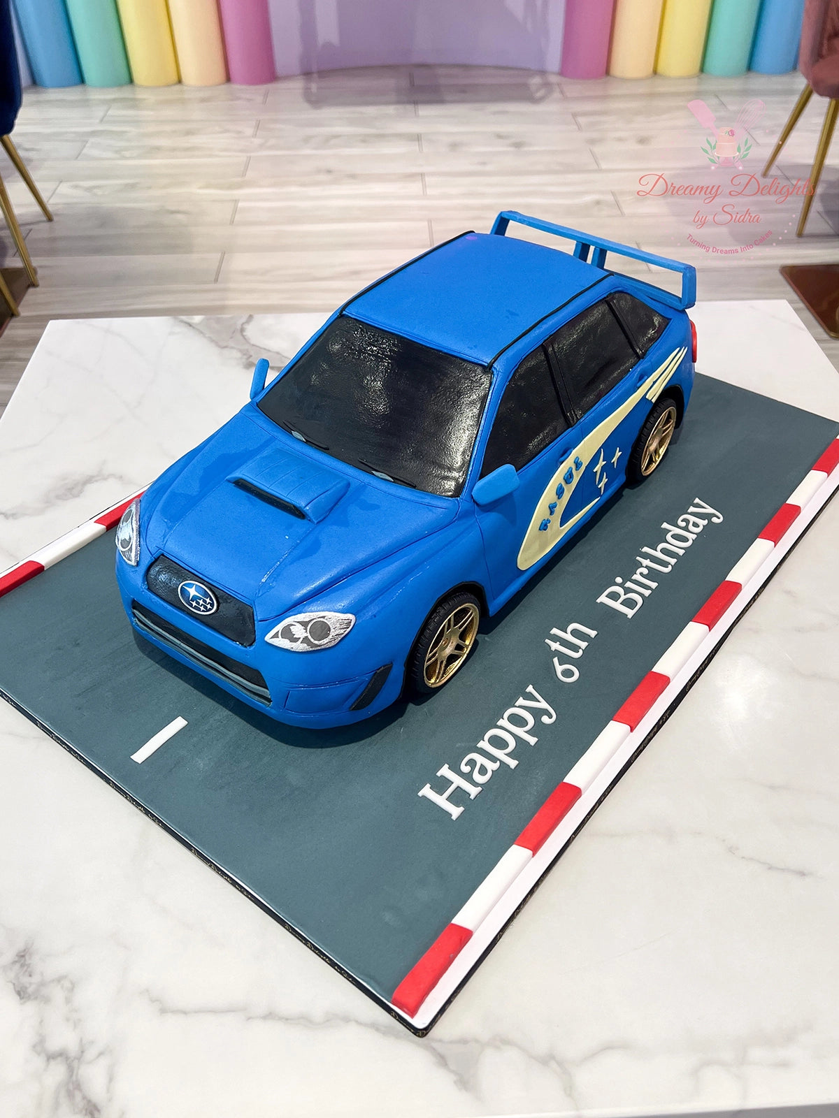 Cars cake 3