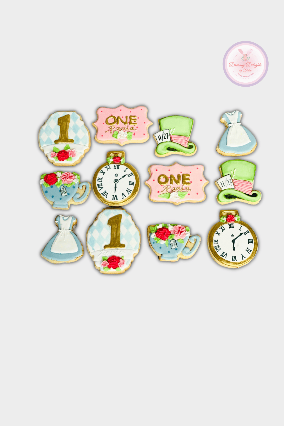 Alice in the Wonderland Cookies