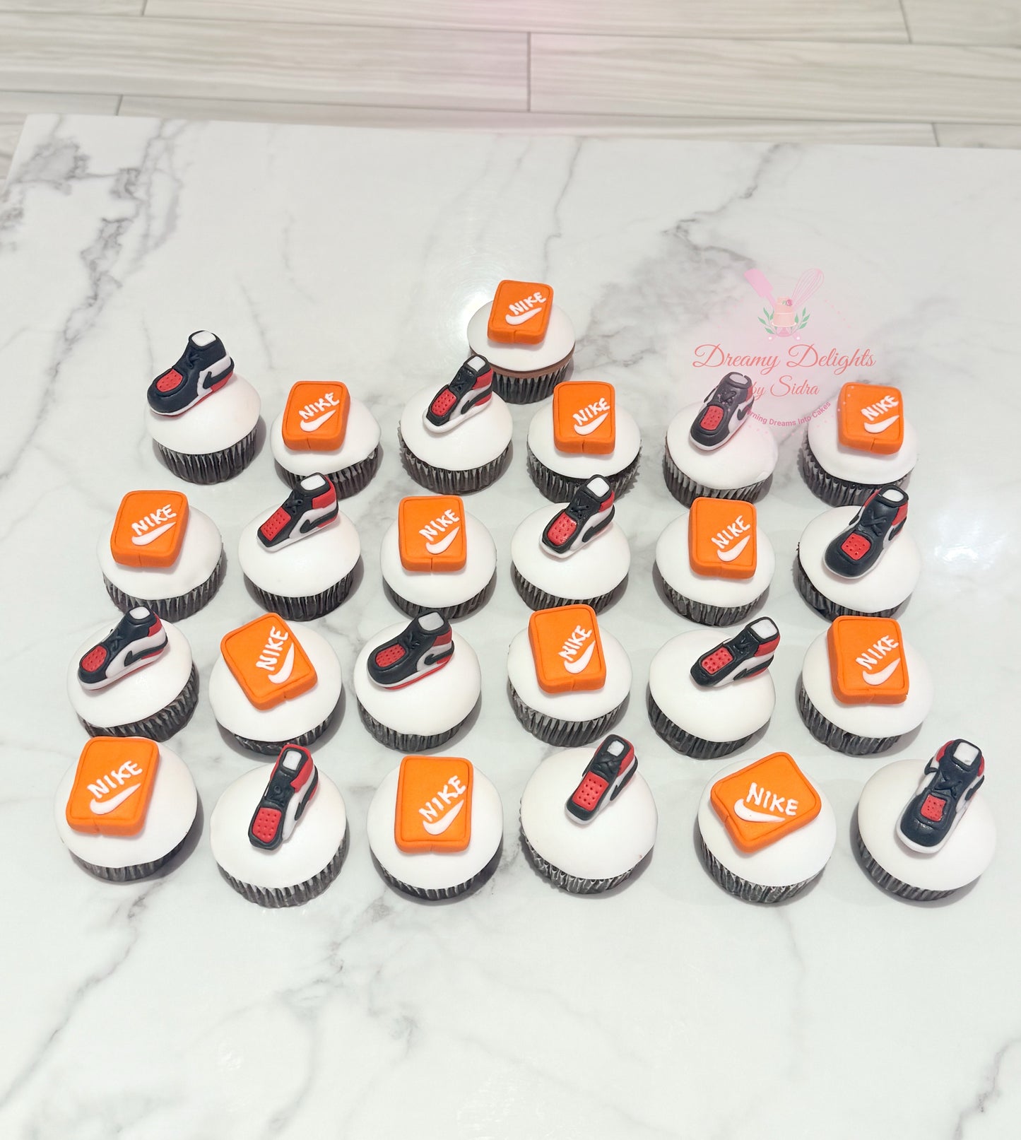 Jordan Air Nike Shoes Cupcakes