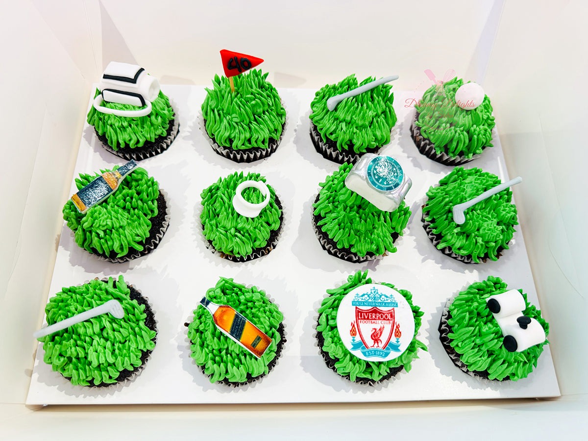 Golf Cupcakes