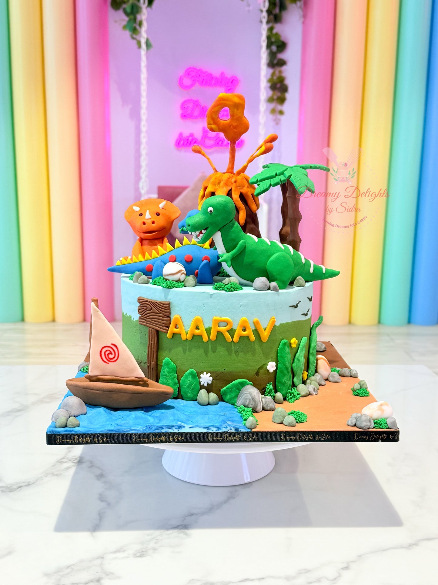 Luxury Dinosaur Cake