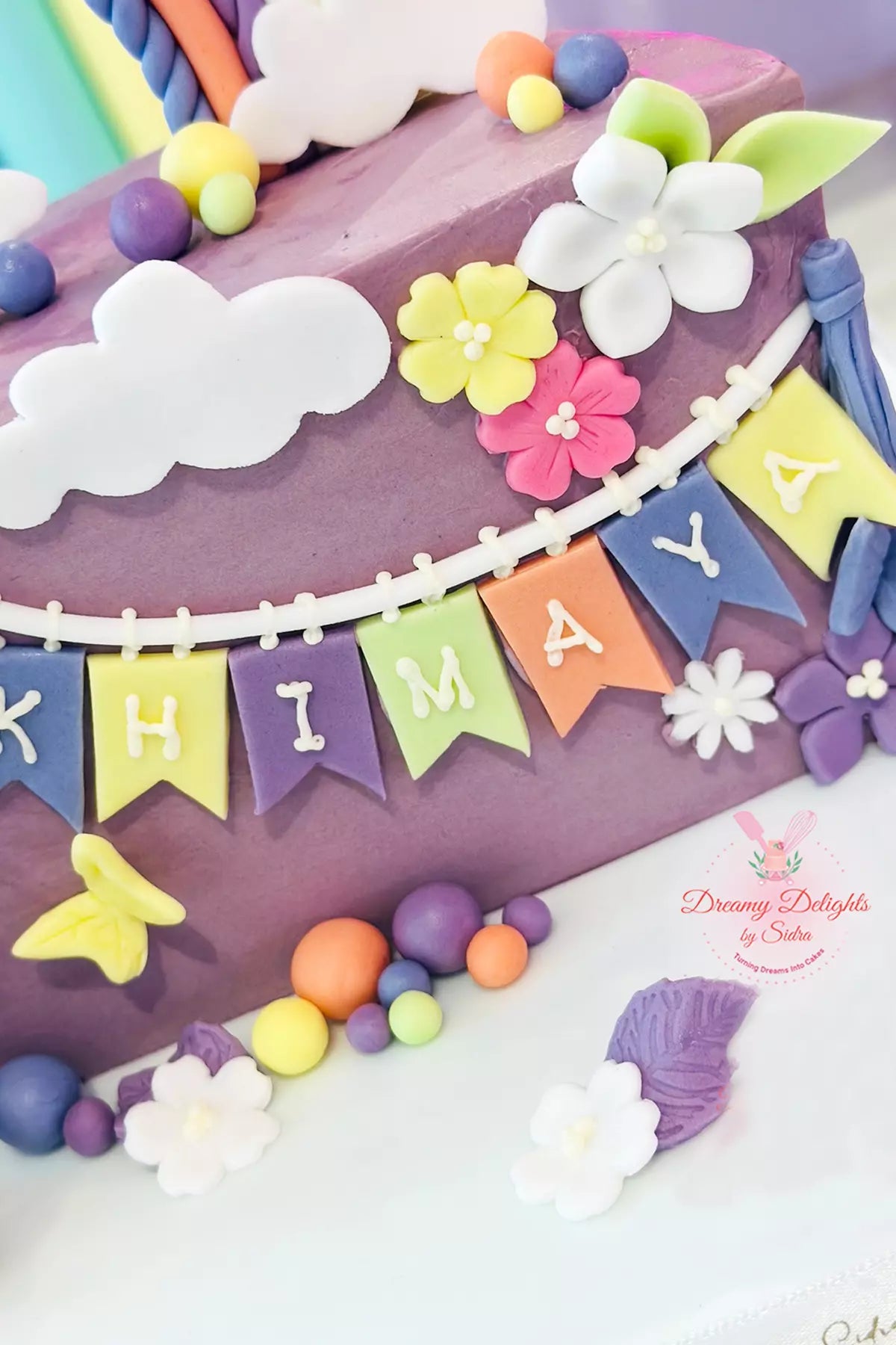 Half Birthday Cake