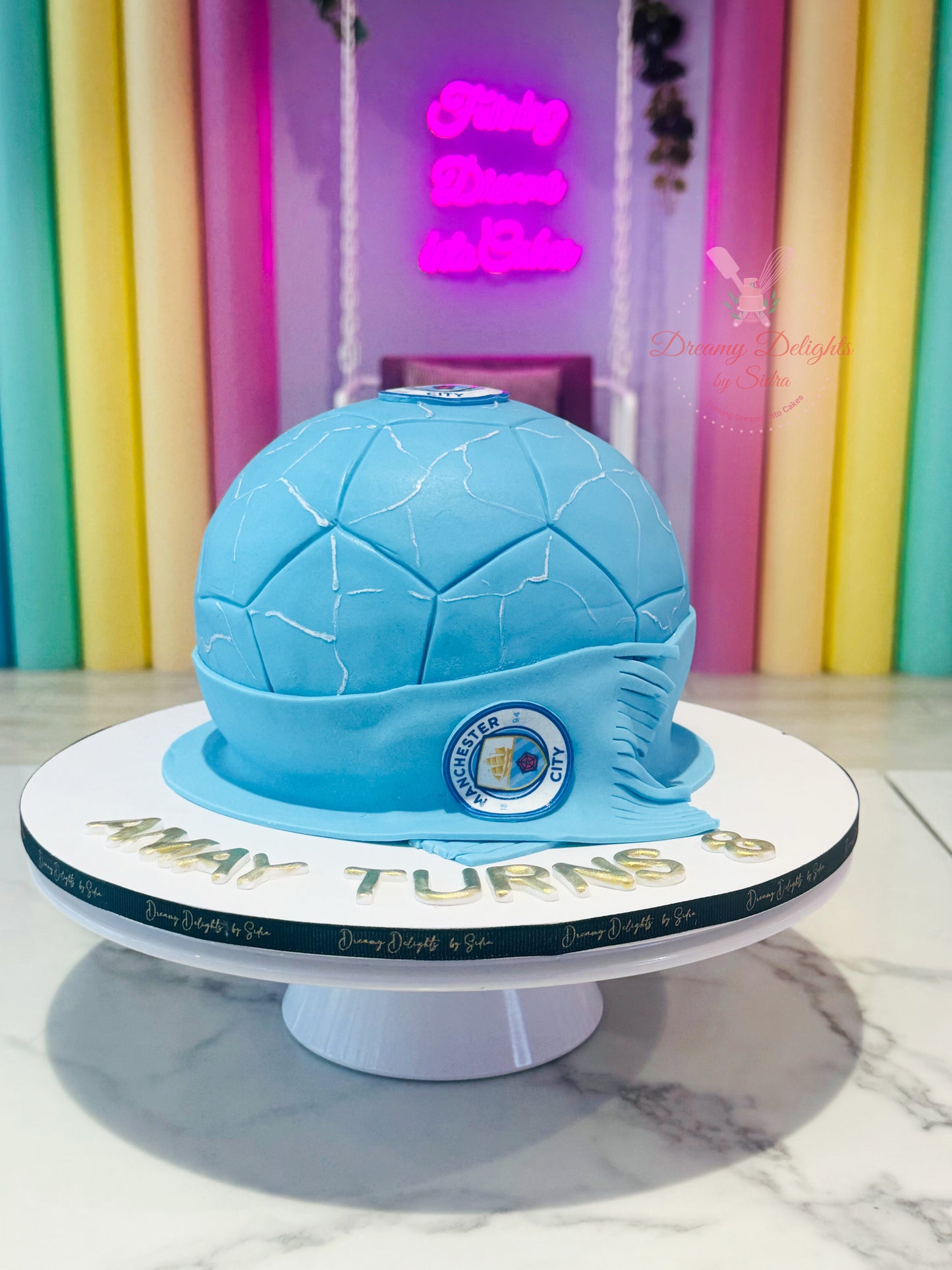 Manchester City Cake
