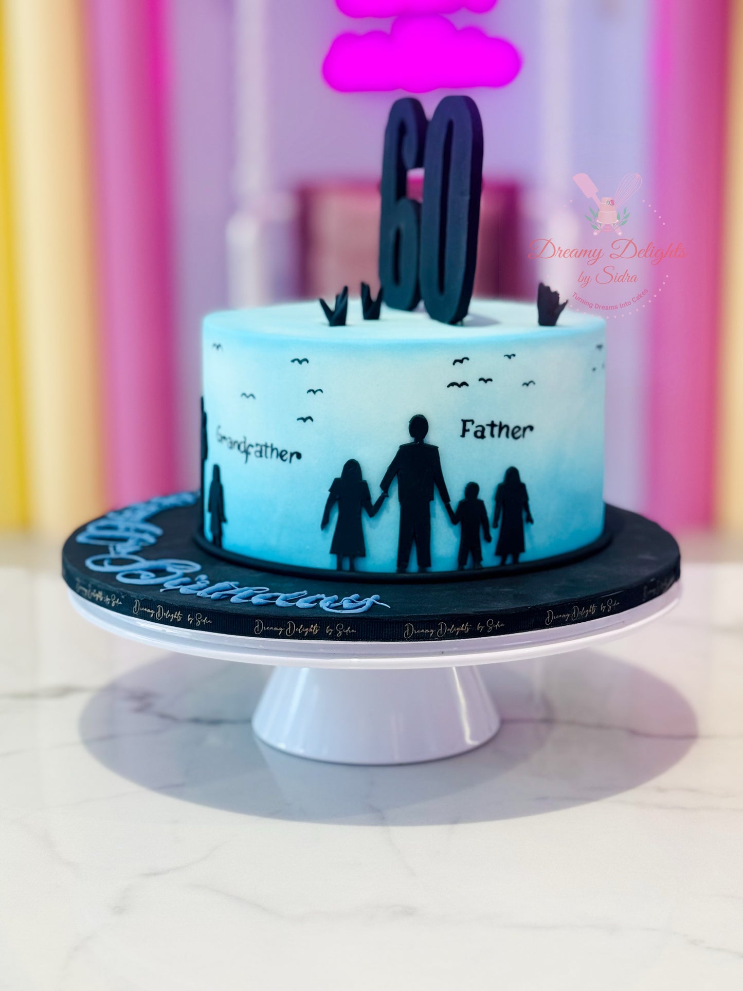 Grandfather, Husband, Dad Cake