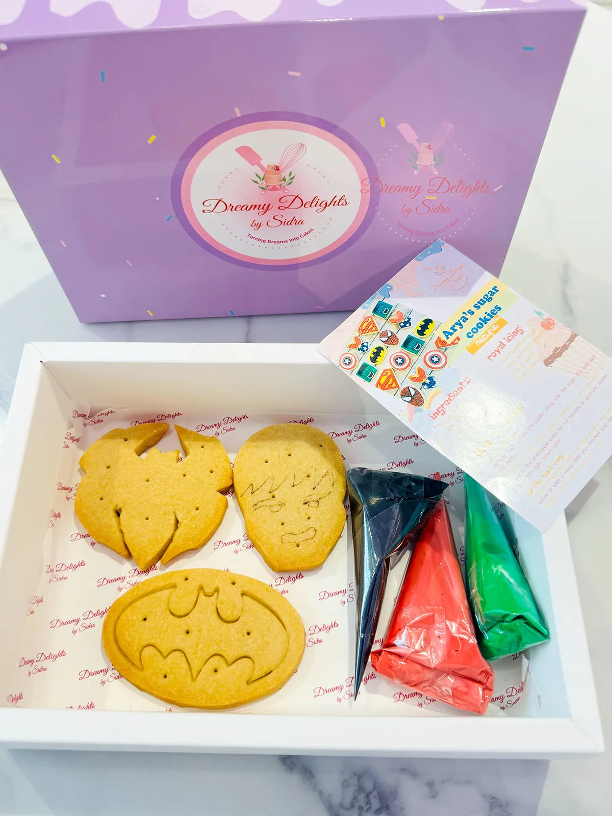 Superhero Cookie Kit