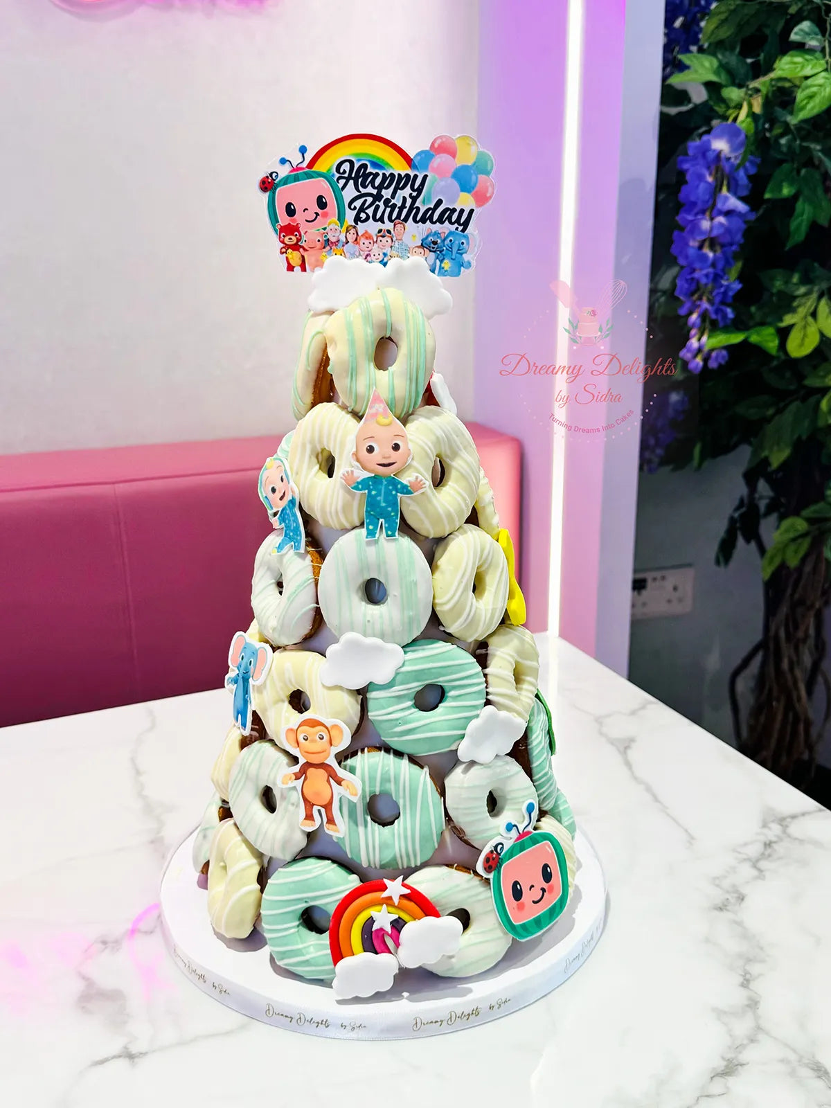 Cocomelon Donut Tower
