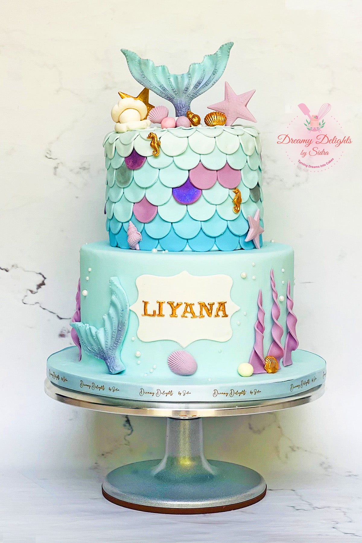 Mermaid Cake 4