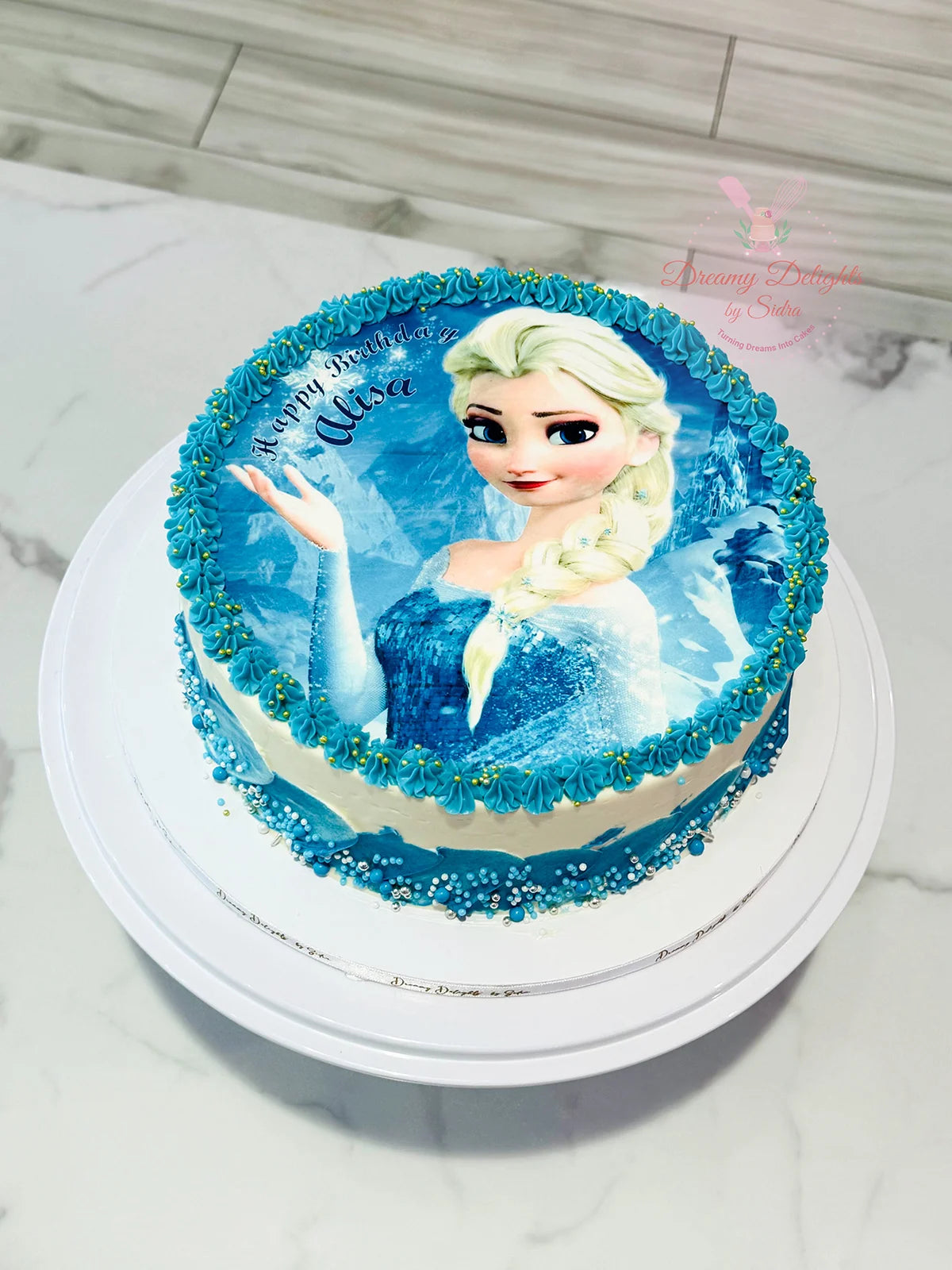 Elsa Cake 5