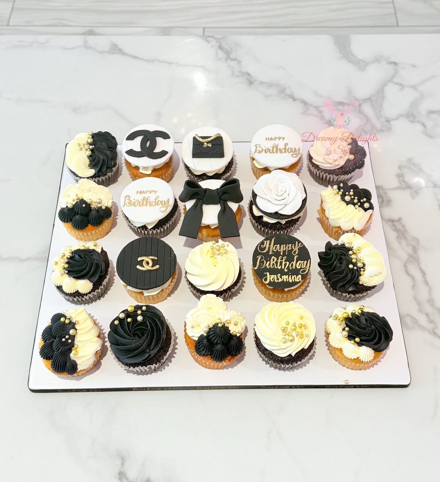 Luxury Channel Cupcakes